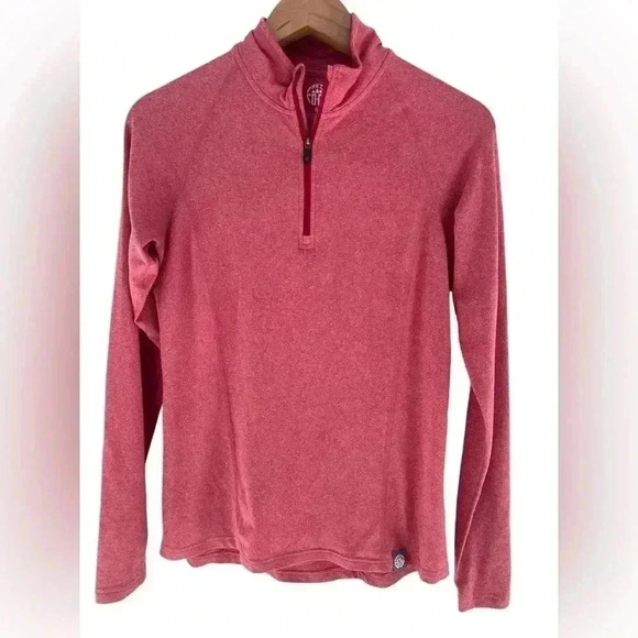 REI Tops - REI Co-op 1/4 Zip Tech Pullover Shirt Women's Red Size Small